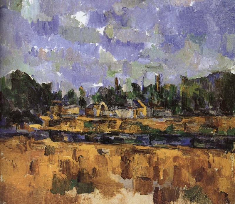 Paul Cezanne Oeverstaten Spain oil painting art